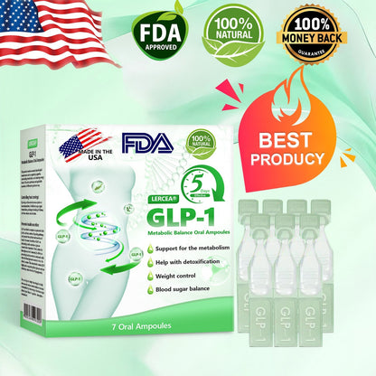 𝐋𝙀𝑹𝐂𝗘𝗔® 𝑮𝗟𝐏-𝟭 Metabolic Balance Oral Ampoules: Obesity, cardiovascular diseases, diabetes, sleep apnea syndrome, joint problems, etc🌟Extra 30% off on sale items!
