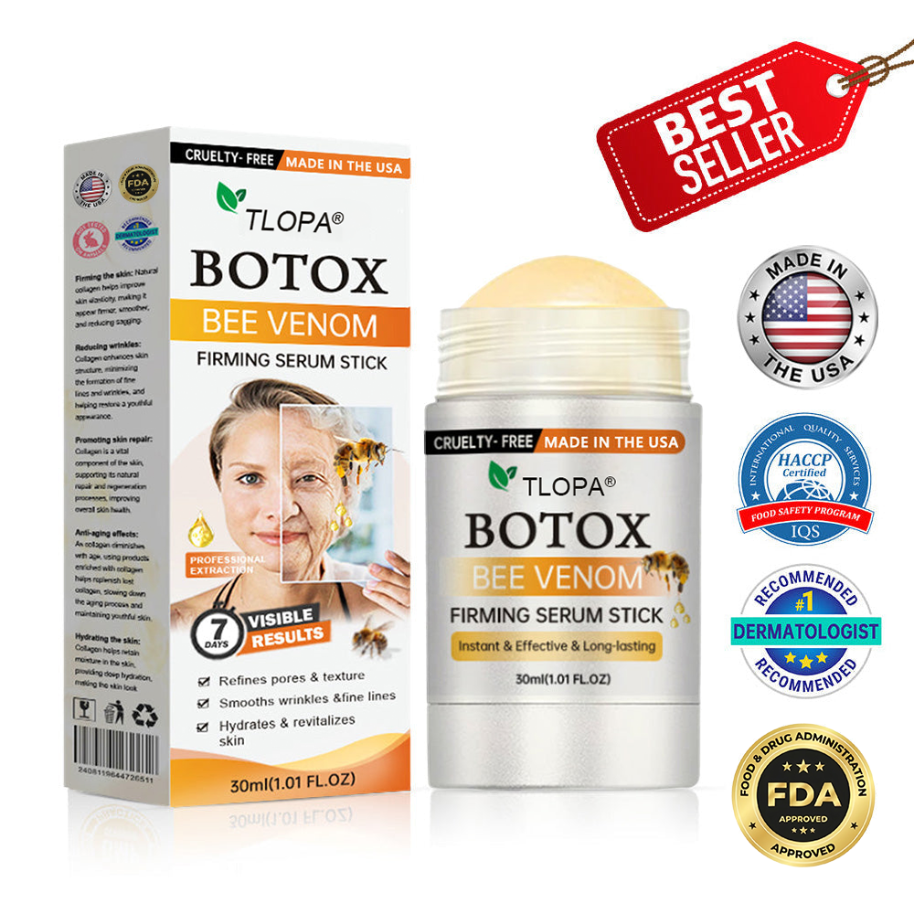 Made and Shipped from USA✨TLOPA® Botox Bee Venom Firming Serum Stick✨(🔥LAST DAY 70% OFF🔥)