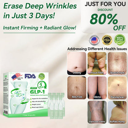 𝐋𝙀𝑹𝐂𝗘𝗔® 𝑮𝗟𝐏-𝟭 Metabolic Balance Oral Ampoules: Obesity, cardiovascular diseases, diabetes, sleep apnea syndrome, joint problems, etc🌟Extra 30% off on sale items!