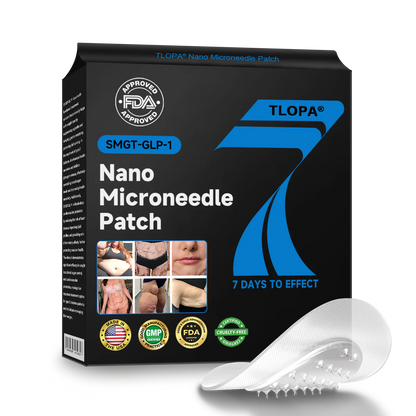 TLOPA® Nano Microneedle Patch with SMGT-GLP-1 & Matrixyl 3000 – Slimming,👨‍⚕️ Skin Tightening, Blood Sugar Support, No Injection, 7-Day Result