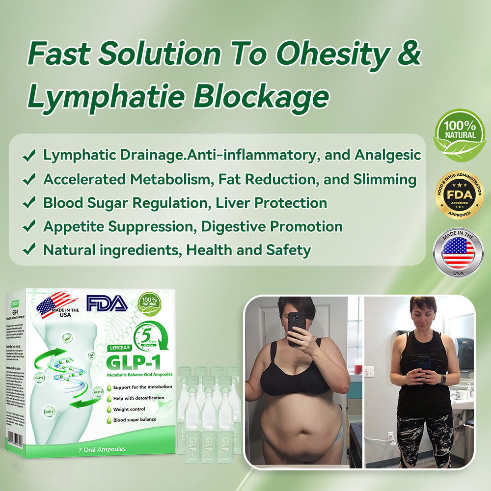 𝐋𝙀𝑹𝐂𝗘𝗔® 𝑮𝗟𝐏-𝟭 Metabolic Balance Oral Ampoules: Obesity, cardiovascular diseases, diabetes, sleep apnea syndrome, joint problems, etc🌟Extra 30% off on sale items!
