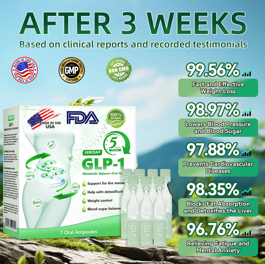 𝐋𝙀𝑹𝐂𝗘𝗔® 𝑮𝗟𝐏-𝟭 Metabolic Balance Oral Ampoules: Obesity, cardiovascular diseases, diabetes, sleep apnea syndrome, joint problems, etc🌟Extra 30% off on sale items!